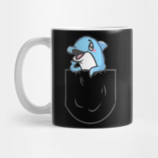 cute dolphin design whale fish animal welfare dolphin Mug